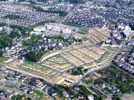 平成17年：金井中央土地区画整理事業土木工事