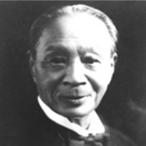大倉喜八郎の肖像（洋装）