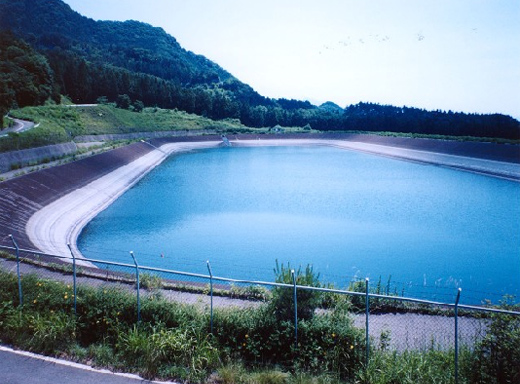 平成元年：群馬県桃泉貯水池