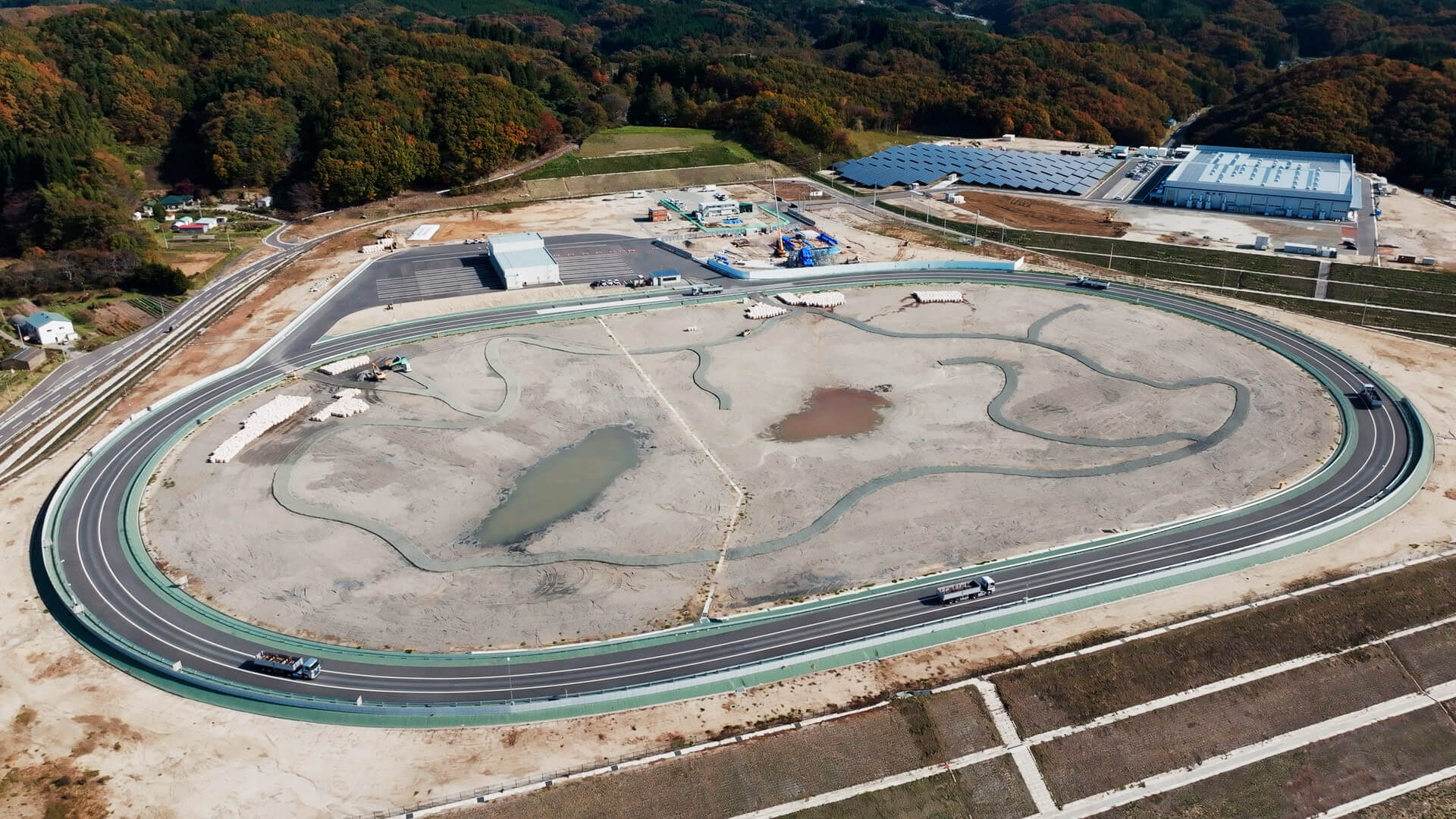 次世代技術実証センター/田村 全景